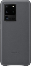 Samsung Leather Cover for Galaxy S20 Ultra grey 