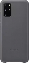 Samsung Leather Cover for Galaxy S20+ grey 