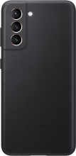 Samsung Leather Cover for Galaxy S21 black 