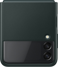 Samsung Leather Cover for Galaxy Z Flip 3 green 