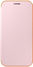 Samsung Neon Flip Cover for Galaxy A3 (2017) pink 
