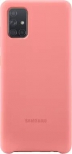 Samsung Silicone Cover for Galaxy A71 pink 