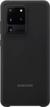 Samsung Silicone Cover for Galaxy S20 Ultra black 