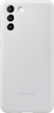 Samsung Silicone Cover for Galaxy S21+ grey 