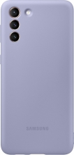 Samsung Silicone Cover for Galaxy S21+ purple 