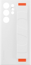Samsung Silicone Grip case for Galaxy S23 Ultra white 