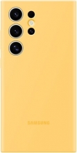 Samsung Silicone case for Galaxy S24 Ultra yellow 