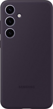 Samsung Silicone case for Galaxy S24+ dark violet 