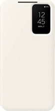 Samsung Smart View wallet case for Galaxy S23+ Cream 