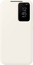 Samsung Smart View wallet case for Galaxy S23 Cream 