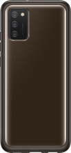 Samsung Soft clear Cover for Galaxy A02s black 