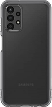 Samsung Soft clear Cover for Galaxy A13 black 