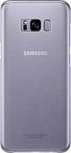 Samsung clear Cover for Galaxy S8+ purple 