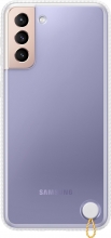 Samsung clear Protective Cover for Galaxy S21+ white 