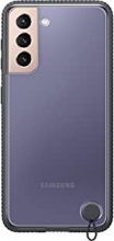 Samsung clear Protective Cover for Galaxy S21 black 