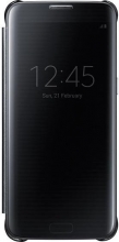 Samsung clear View Cover for Galaxy S7 Edge black 