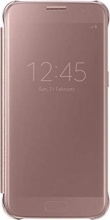 Samsung clear View Cover for Galaxy S7 rose gold 