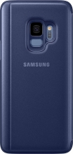 Samsung clear View Standing Cover for Galaxy S9 blue 