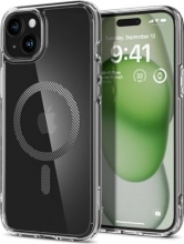 Spigen Ultra hybrid MagFit for Apple iPhone 15 Plus carbon Fiber 