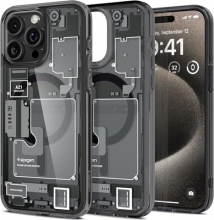 Spigen Ultra hybrid Zero One MagFit for Apple iPhone 15 Pro Max black 