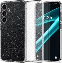 Spigen liquid Crystal Glitter for Samsung Galaxy S24+ Crystal quartz 