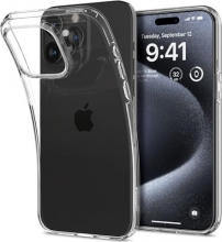 Spigen liquid Crystal for Apple iPhone 15 Pro Crystal clear 