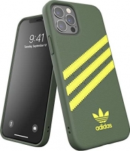 adidas Moulded case Samba for Apple iPhone 12/12 Pro wild Pine/Acid Yellow 