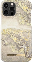 iDeal of Sweden Fashion case Sparkle Greige Marble for Apple iPhone 12/12 Pro 