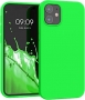KWMobile TPU Silicone case for Apple iPhone 12 mini neon green 