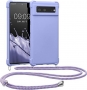 KWMobile sleeve with cord for Google Pixel 6 lavender 