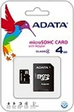 ADATA Turbo microSDHC 4GB Kit, Class 4