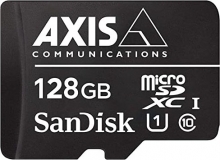 Axis Surveillance R100/W50 microSDXC 128GB Kit, UHS-I U3, Class 10