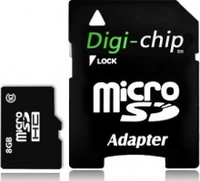 CnMemory microSDHC 8GB Kit, Class 10