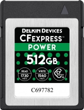 Delkin Power R1730/W1540 CFexpress Type B 512GB