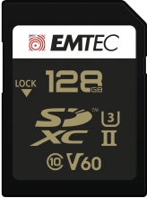 Emtec SpeedIN PRO+ R300/W110 SDXC 128GB, UHS-II U3, Class 10