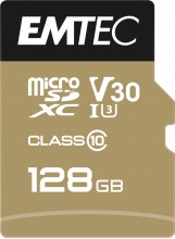 Emtec SpeedIN PRO R95/W85 microSDXC 128GB Kit, UHS-I U3, A1, Class 10