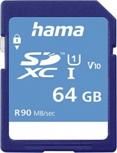 Hama HighSpeed R80 SDXC 64GB, UHS-I, Class 10