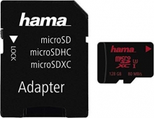 Hama R80/W30 microSDXC 128GB Kit, UHS-I U3