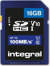 Integral High Speed R100 SDHC 16GB, UHS-I U1, Class 10