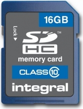 Integral R20 SDHC 16GB, Class 10