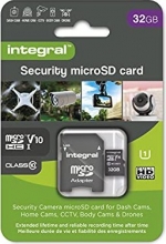 Integral Security R100/W30 microSDHC 32GB Kit, UHS-I U1, Class 10