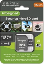 Integral Security R100/W60 microSDXC 256GB Kit, UHS-I U3, Class 10