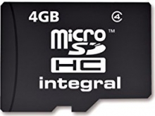 Integral microSDHC 4GB Kit, Class 4