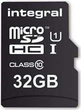 Integral ultima PRO R40 microSDHC 32GB Kit, UHS-I U1, Class 10