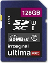 Integral ultima PRO R80 SDXC 128GB, UHS-I U1, Class 10