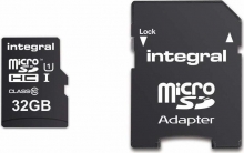 Integral ultima PRO R90 microSDHC 32GB Kit, UHS-I U1, Class 10