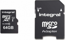 Integral ultima PRO R90 microSDXC 64GB Kit, UHS-I U1, Class 10