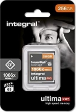 Integral ultima PRO UDMA7 1066x R160/W135 CompactFlash Card 256GB