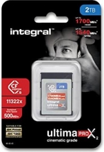 Integral ultima PRO X2 Cinematic R1700/W1540 CFexpress Type B 2TB