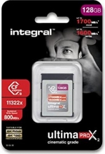 Integral ultima PRO X2 Cinematic R1700/W1600 CFexpress Type B 128GB